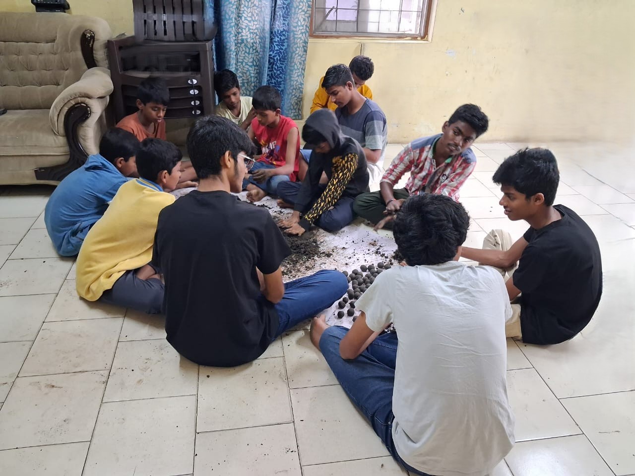 Community seedball workshop